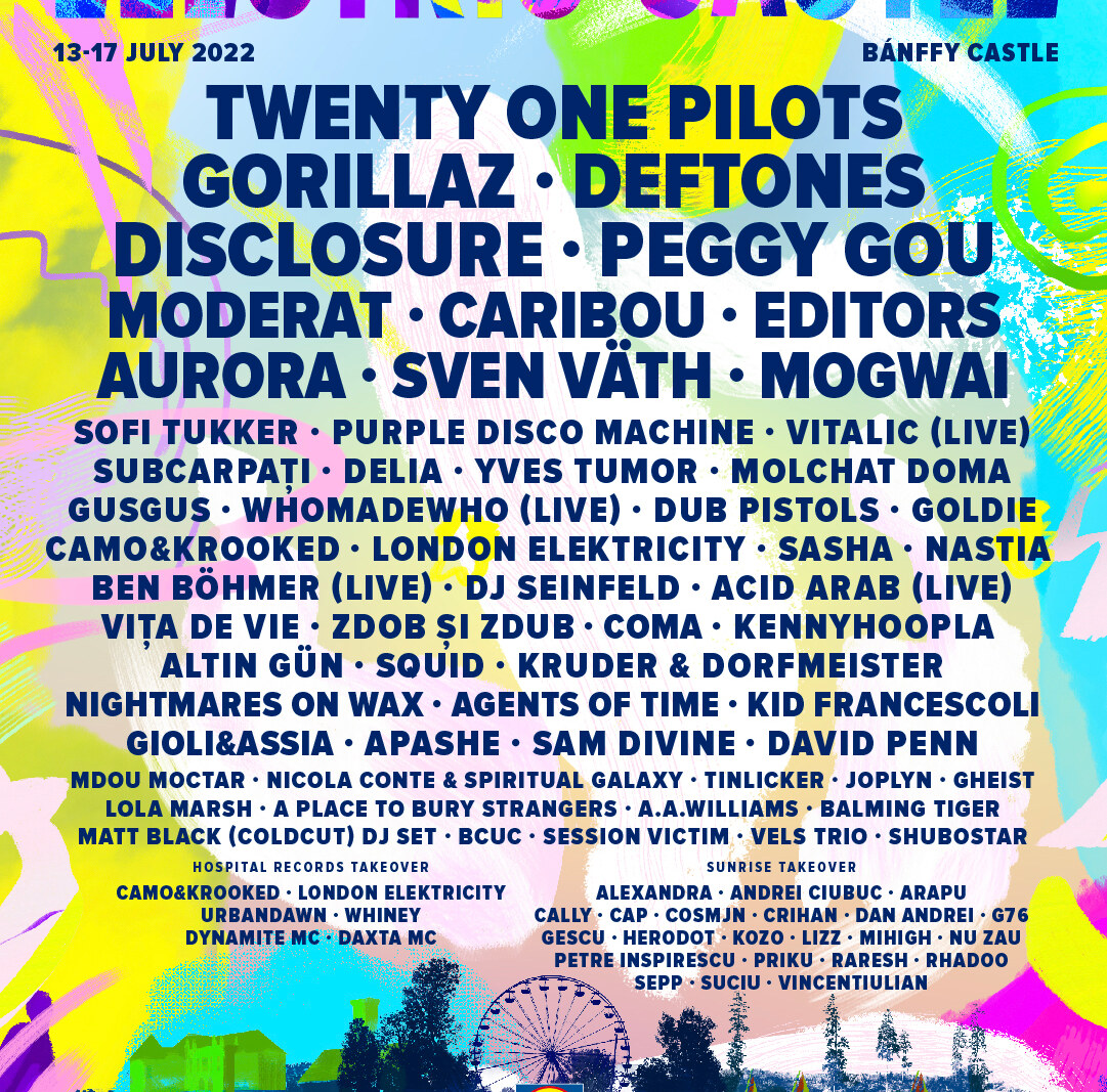 Disclosure, Peggy Gou, Editors, Altin Gün en meer naar Electric Castle 2022