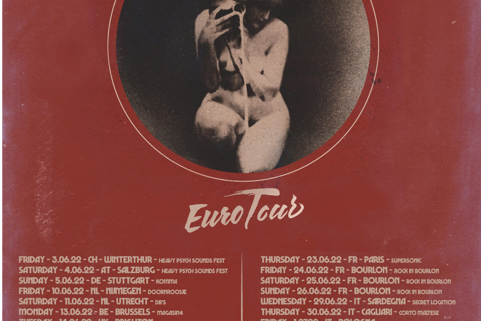 ECSTATIC VISION: European summer tour announced