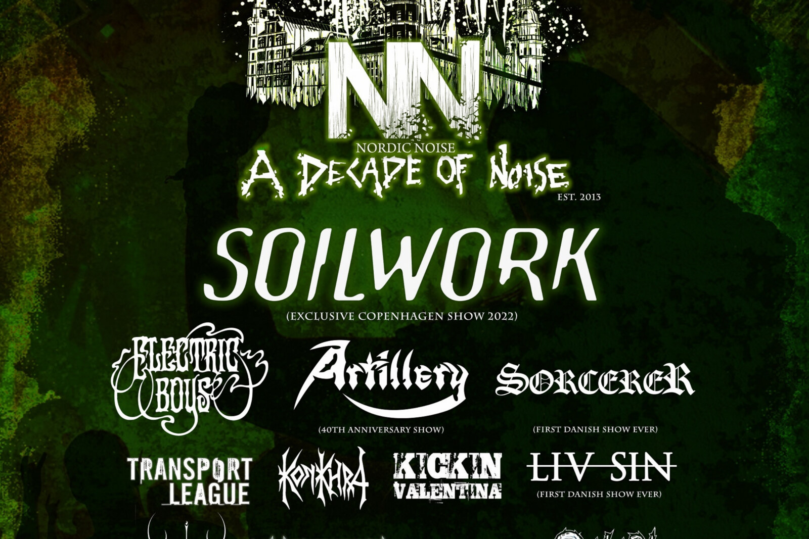 Nordic Noise Festival celebrates its 10th anniversary in 2022 line-up changes