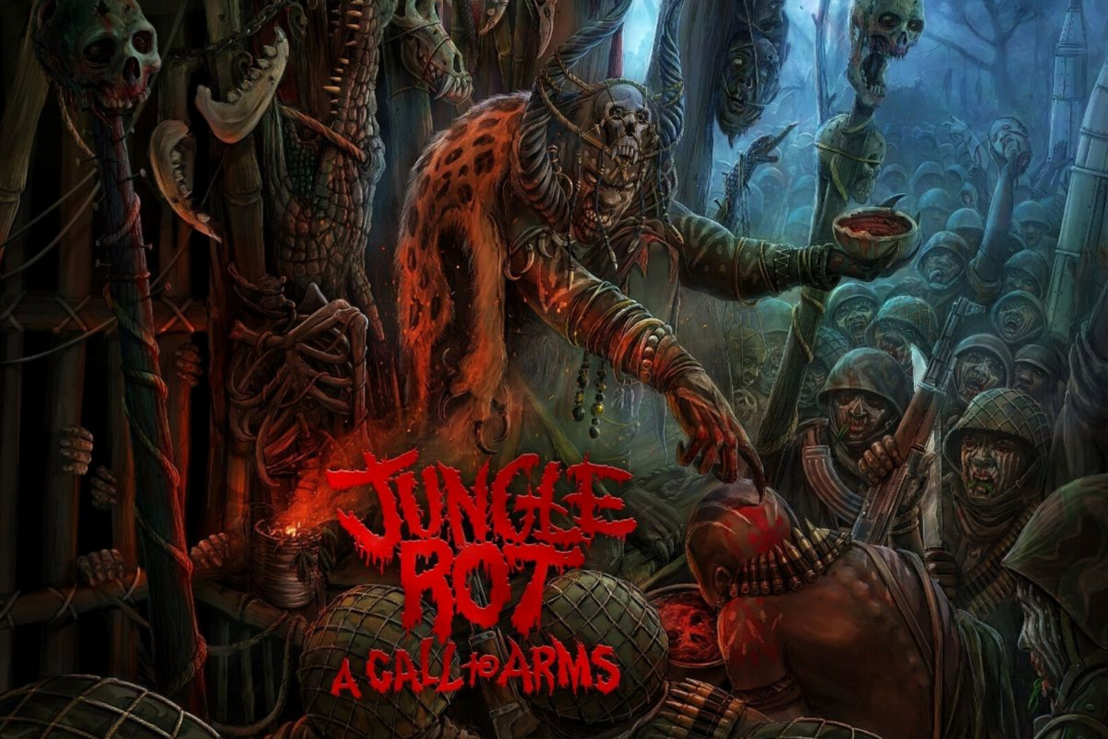 Death metal legends Jungle Rot stream new single 'A Call to Arms'