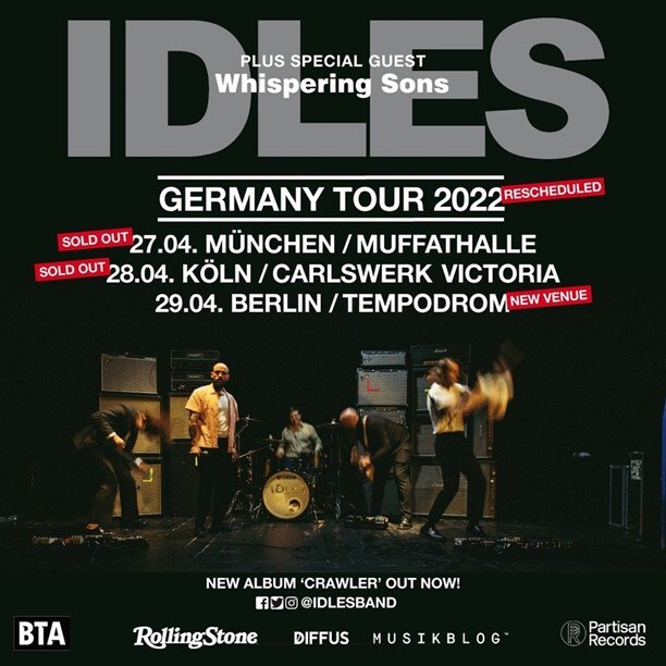 Whispering Sons and Idles - remix & live