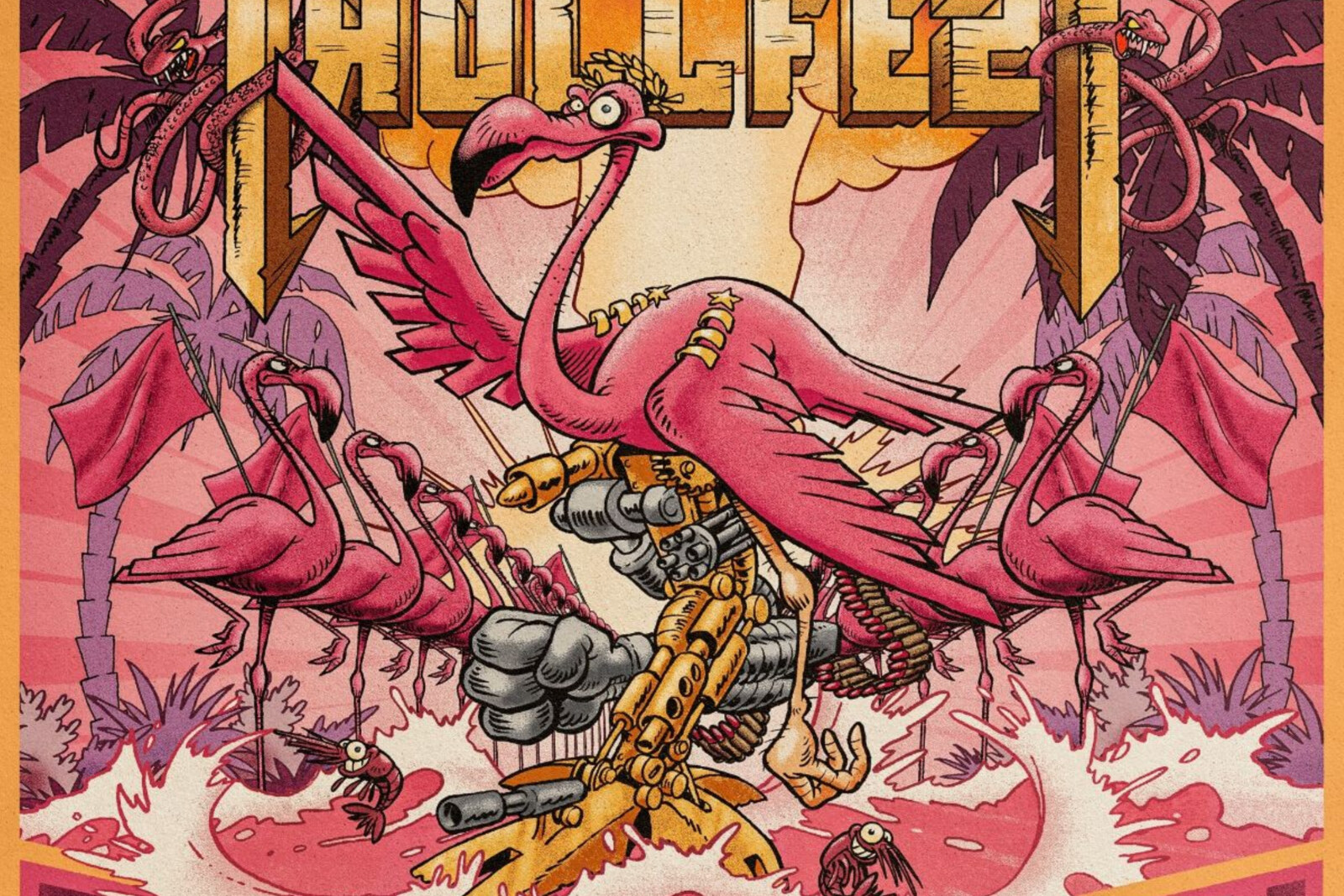 Flamingo Overlords Trollfest Reveal New Single “Flamingo Libre” + Trippy Music Video