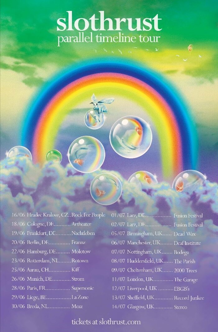 Slothrust announce UK & EU summer tour