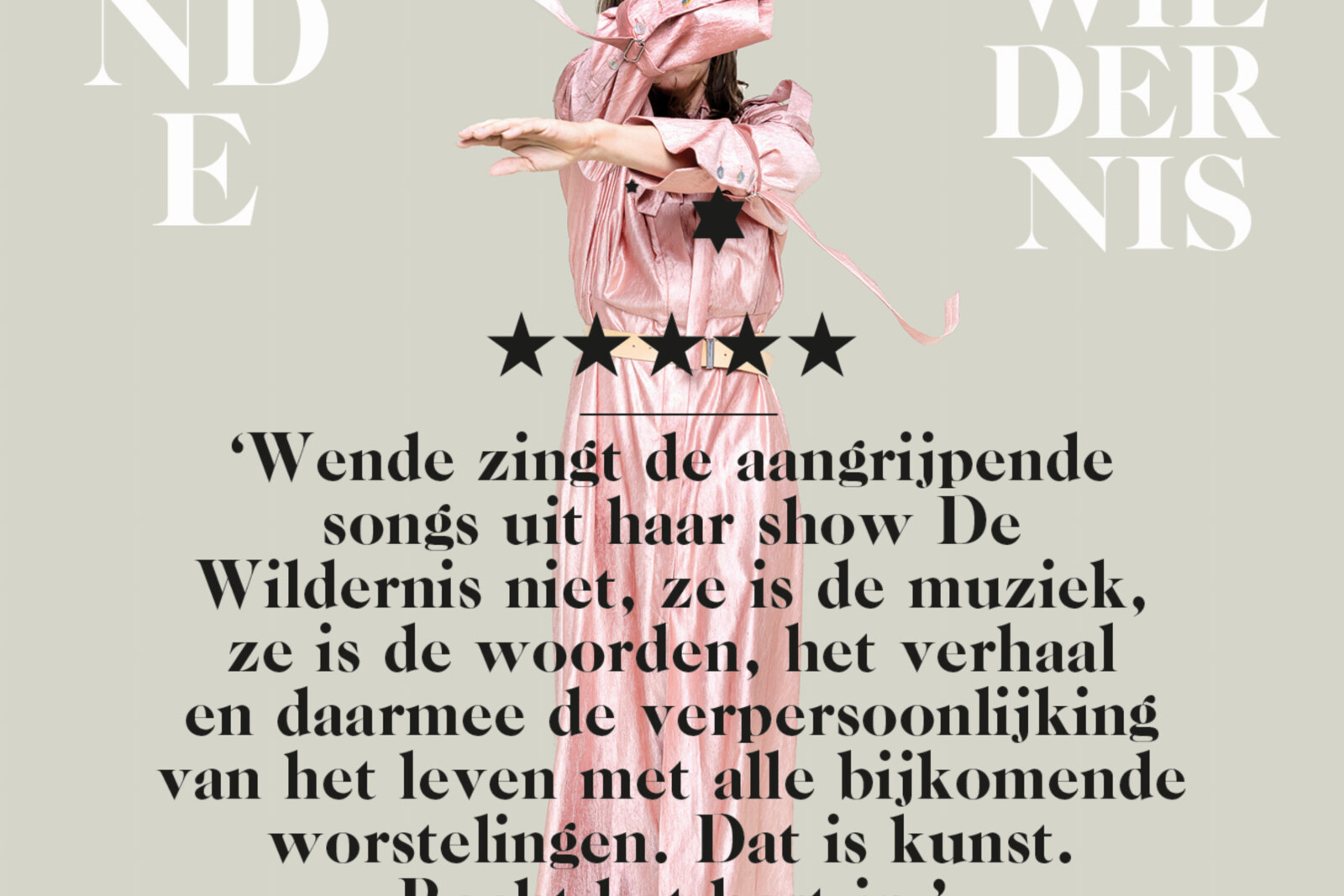 Wende vanaf April met nieuwe show in Vlaanderen !