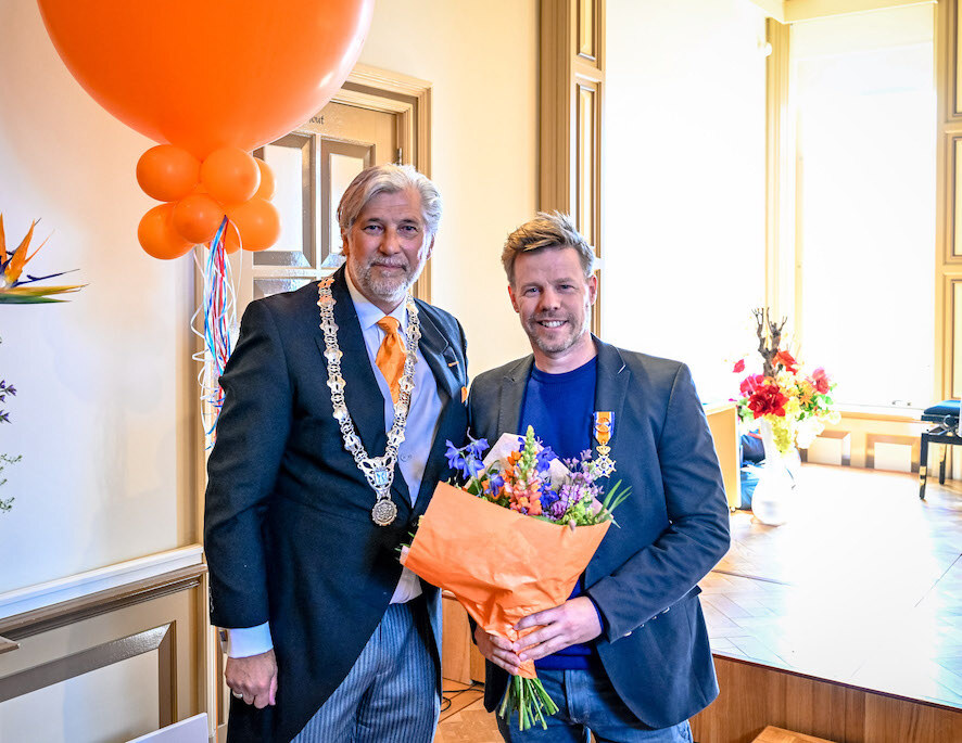 Ferry Corsten awarded Officer In The Order Of Oranje-Nassau by the Dutch Royal Family