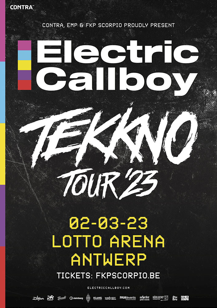 Electric Callboy Tekkno Tour 2023 komt naar Lotto Arena Antwerpen
