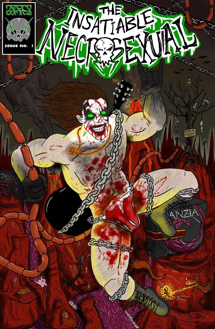 The Necrosexual To Release New Graphic Novel 'The Insatiable Necrosexual