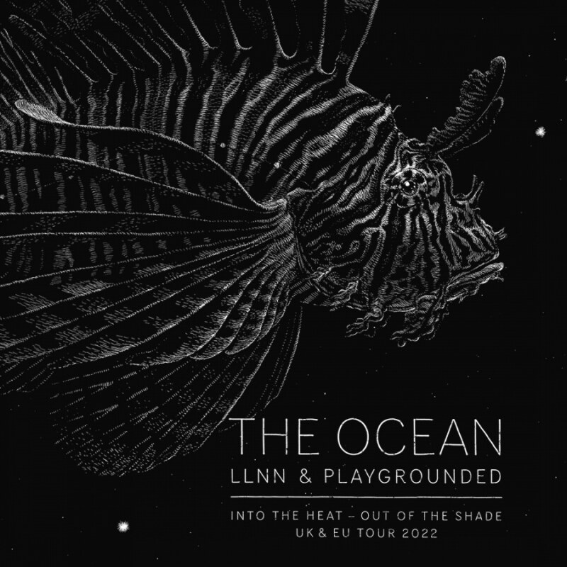 The Ocean & Llnn & Playgrounded  Announce 2022 European Tour