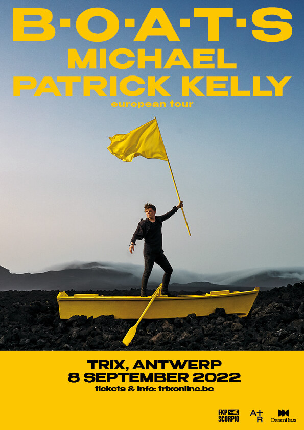 Michael Patrick Kelly komt op 8 september naar TRIX Antwerpen