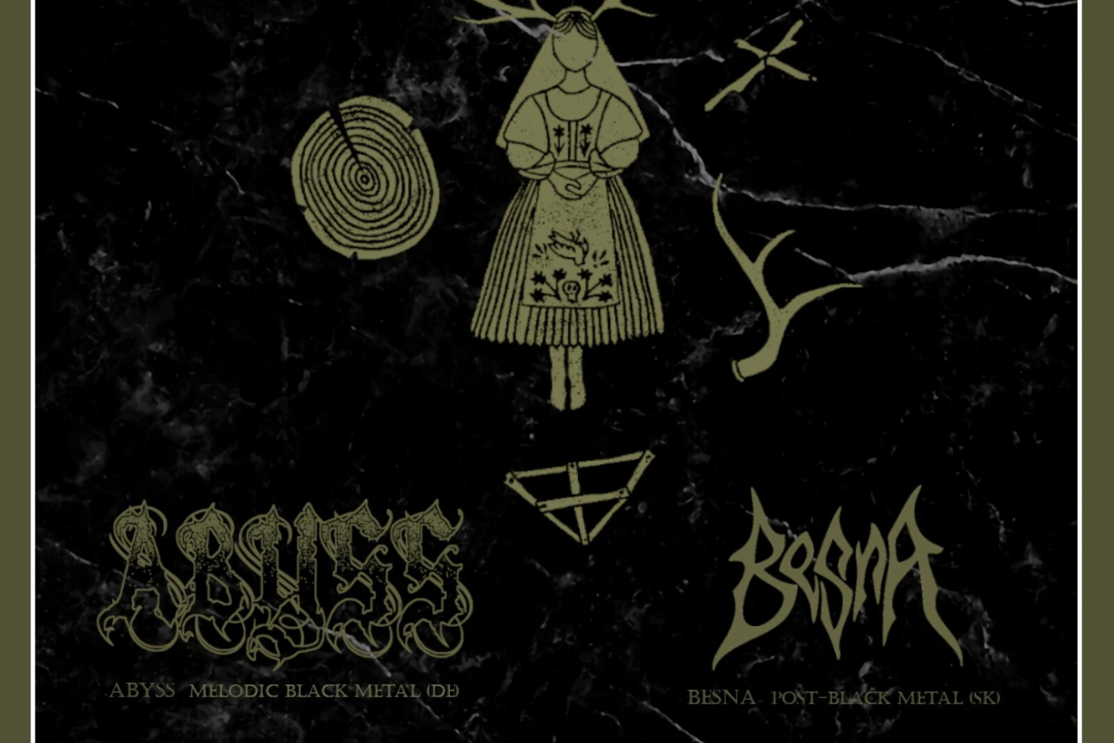 Zverstvá v Evrópe Tour with Besna (SK) and Abyss (DE) in Erding, Graz, Bratislava, Budapest and Brno