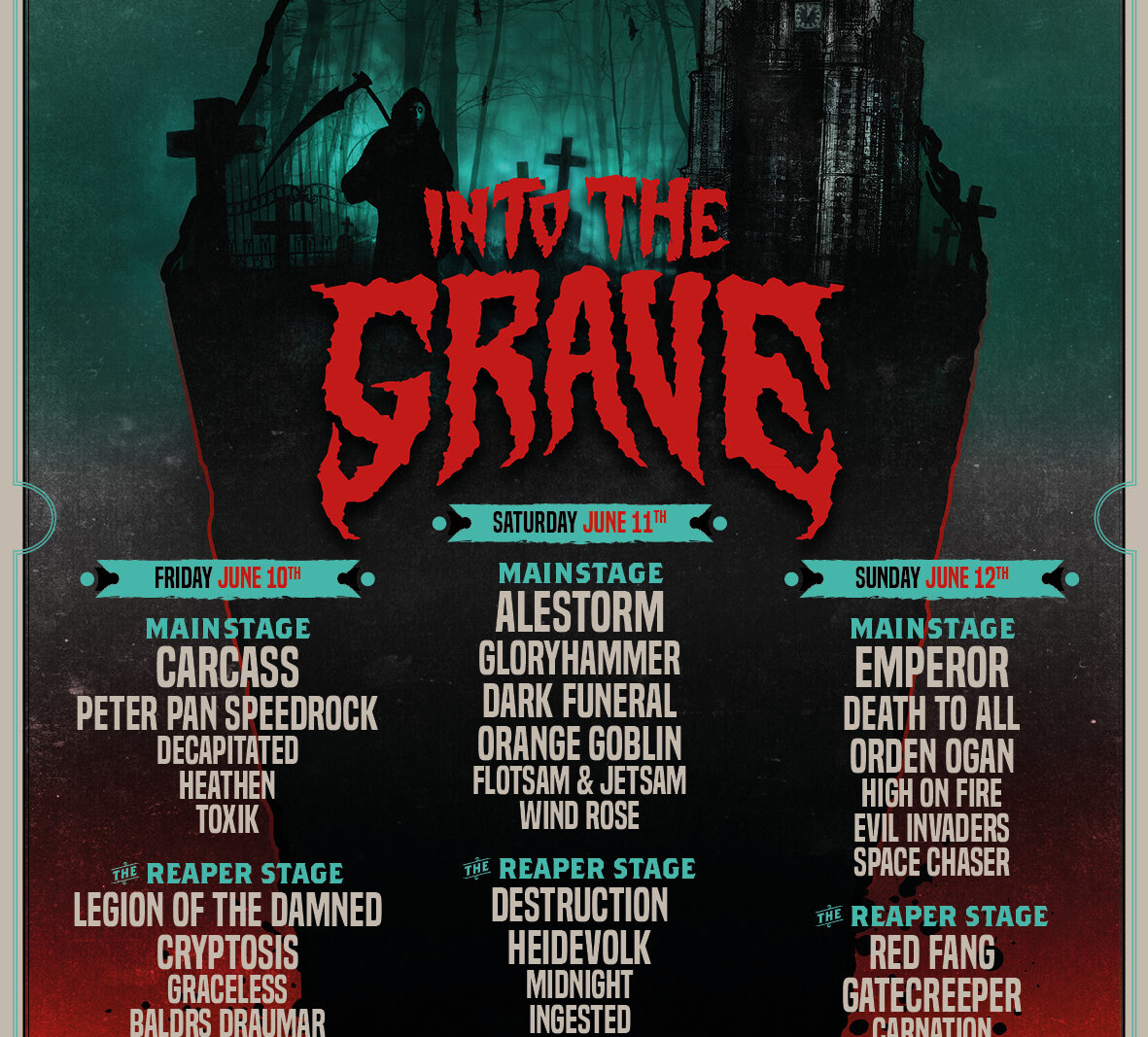 Carcass komt naar Into The Grave 2022!