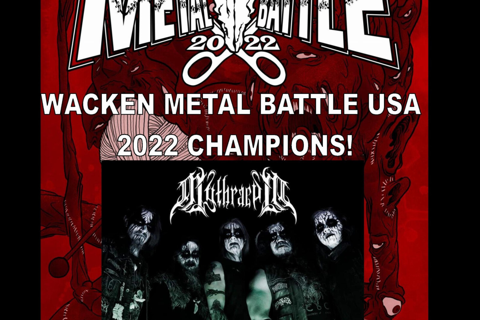 Mythraeum Crowned Wacken Metal Battle USA 2022 Champion
