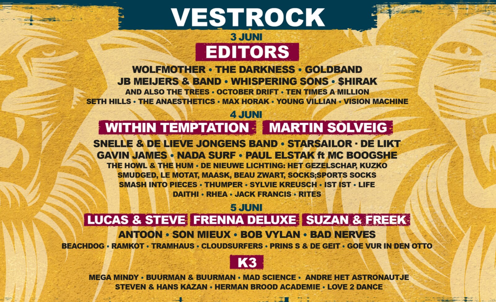 Oekraïense Go-A band, DJ Jacknowledge en Hendheving aan affiche Vestrock toegevoegd