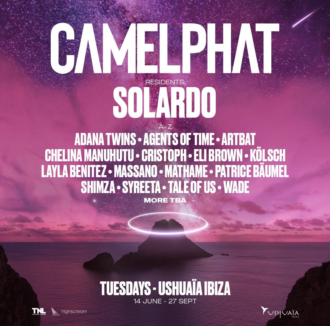 Ushuaïa Ibiza reveals acts joining Camelphat and Solardo this summer