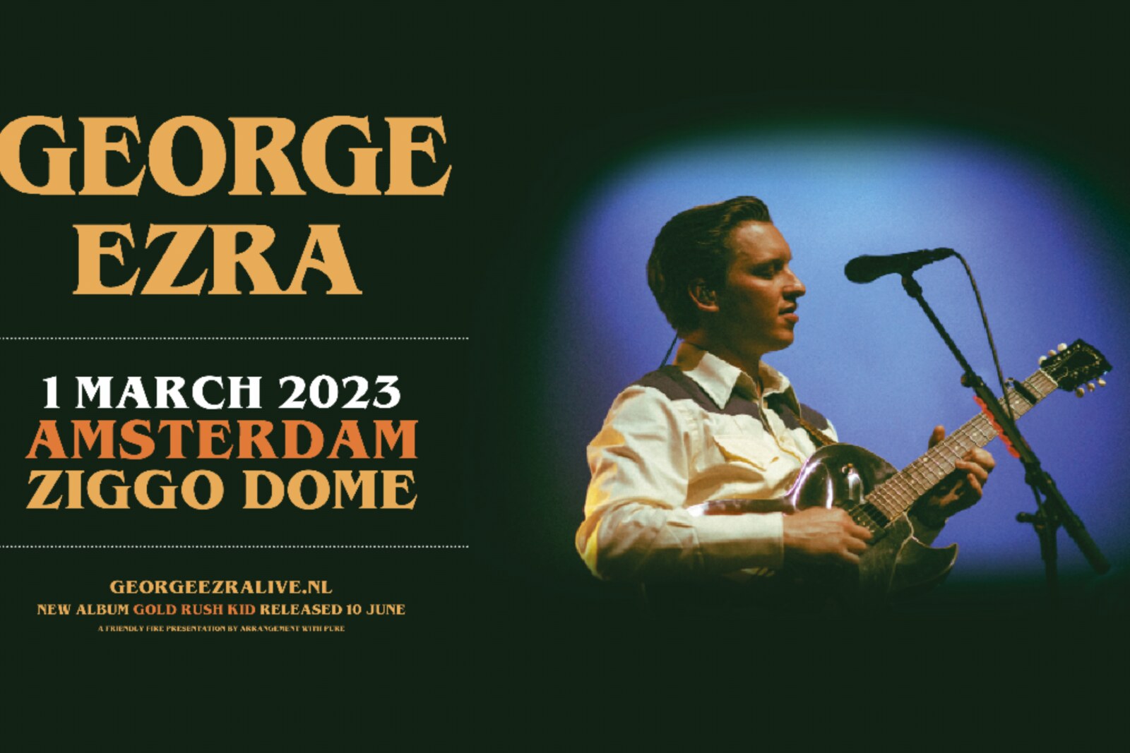 Popsensatie George Ezra naar Ziggo Dome