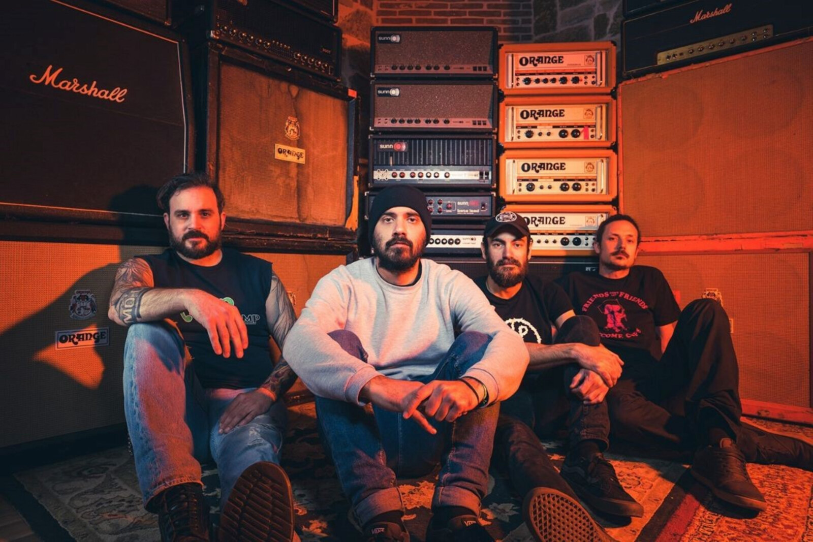 Greek rock band 1000mods - EU headline tour