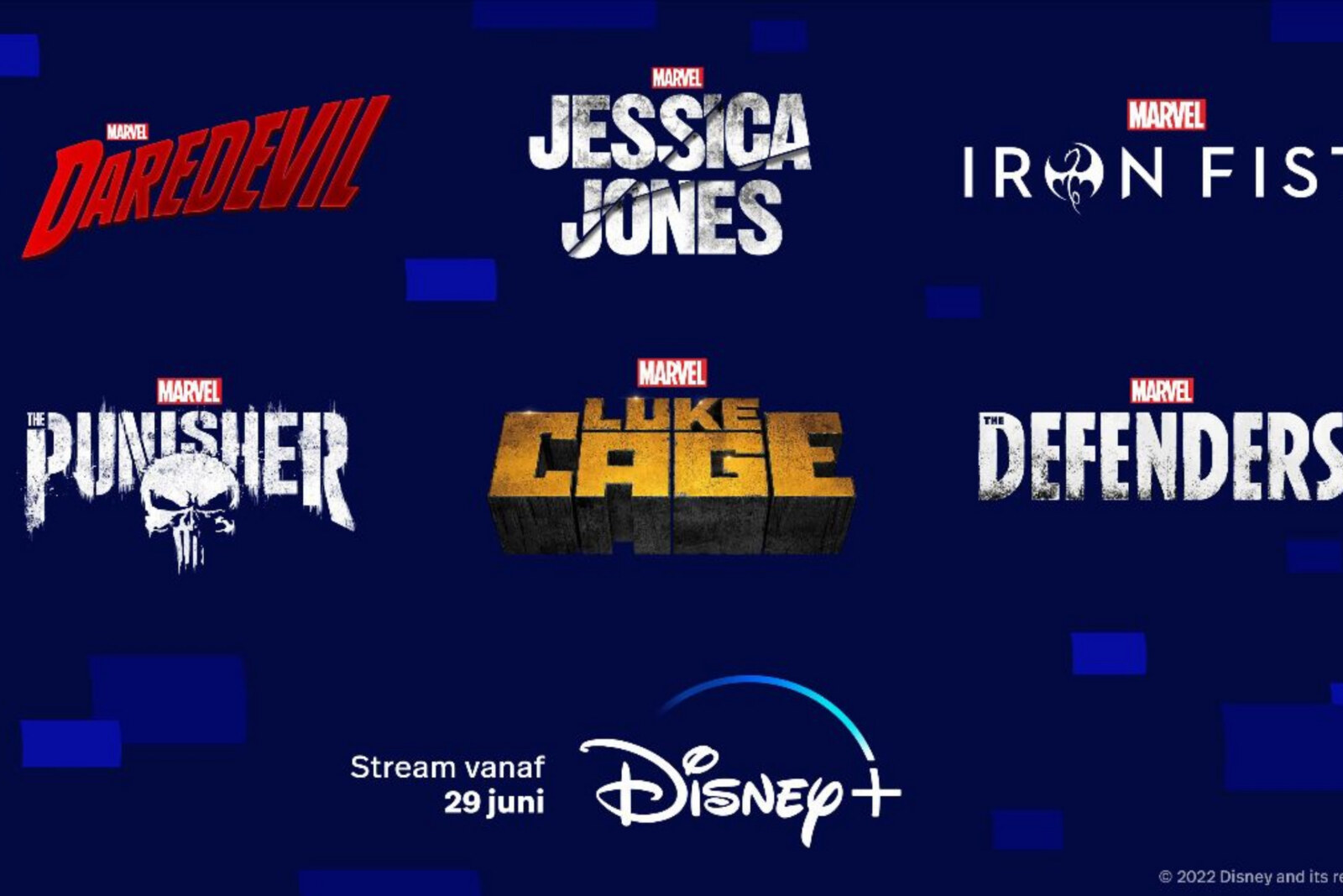 Marvel live-action series komen vanaf 29 juni naar Disney+ in België