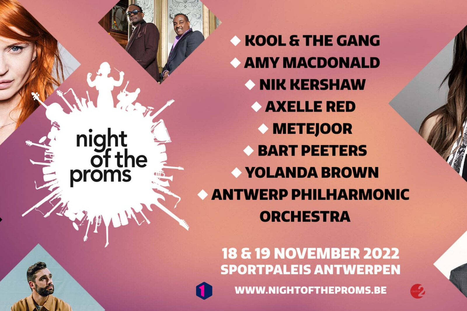 Night of the Proms maakt volledige line-up najaar bekend