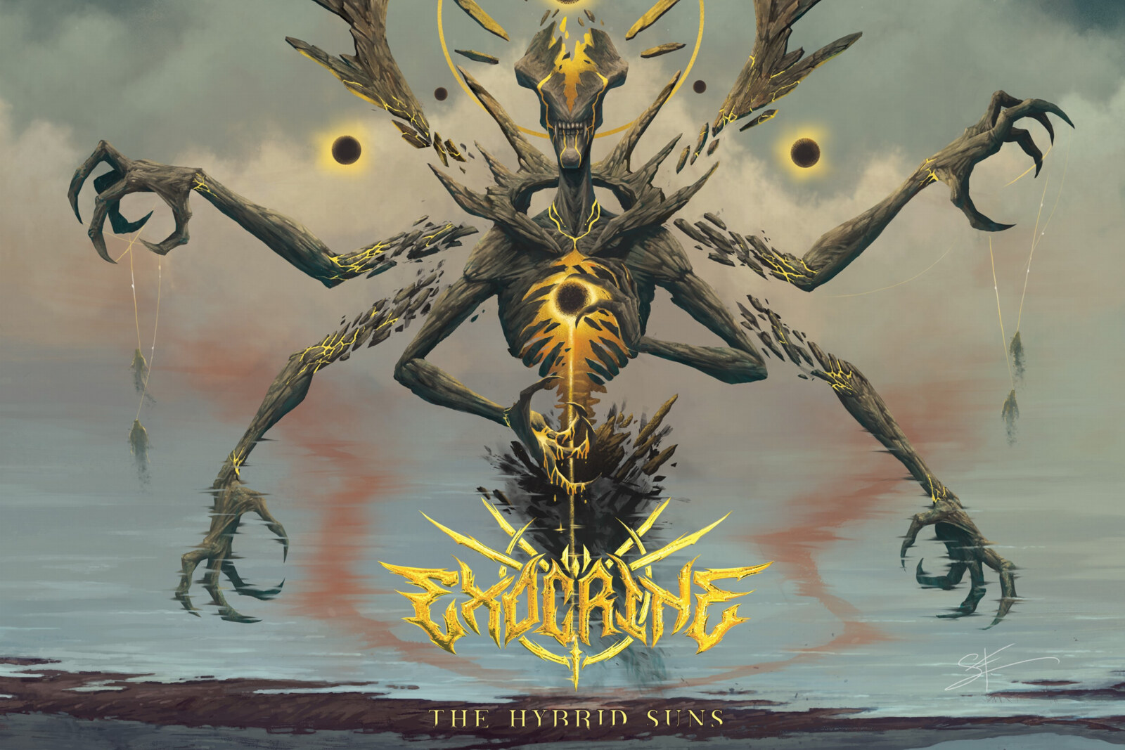French tech-metal masters Exocrine release new video/single 'Dying Light'