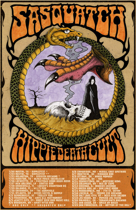 Los Angeles power trio SASQUATCH announces new album, "Fever Fantasy", and extensive tour dates!