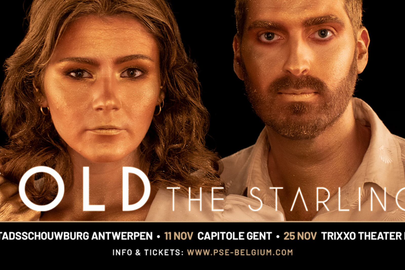 The Starlings met intieme theatertournee 'Gold' in Antwerpen, Gent en Hasselt
