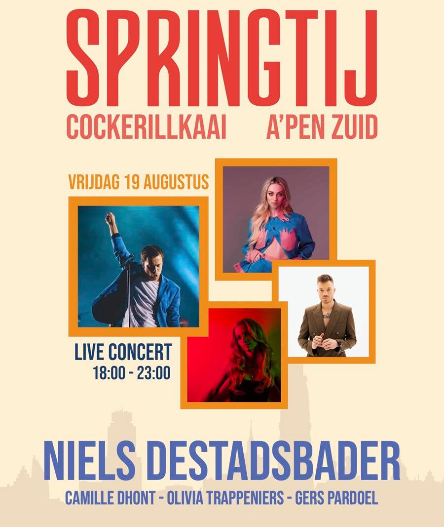 Ook Gers Pardoel en OLIVIA komen op 19 augustus naar Springtij