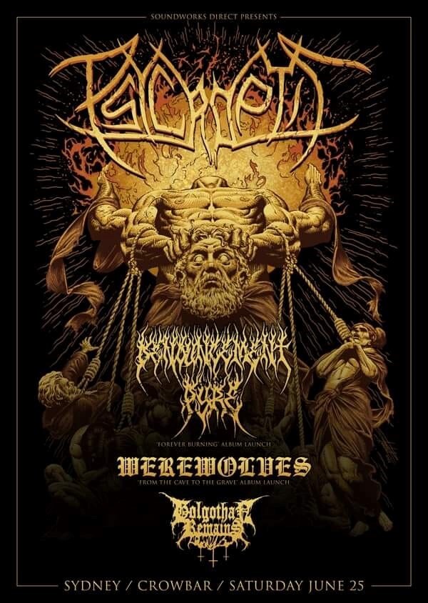 Werewolves premiere new single and music video for 'Harvest of the Skulls'
