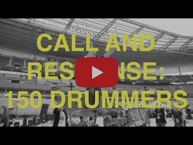Aric Improta (Fever 333/Night Verses) Joins The Biggest Rock Band On Earth || Watch Him Lead A Call-And-Response Piece With 150 Drummers