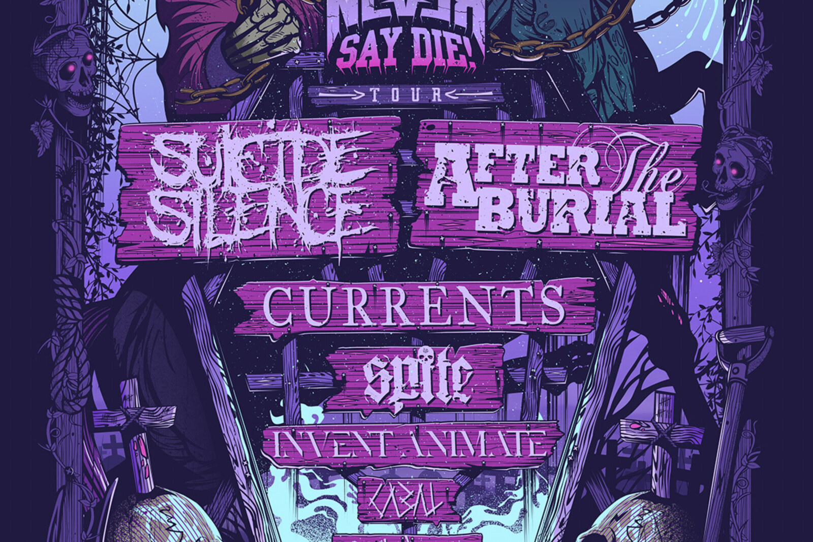 Cabal proudly announce they are part of the Impericon Never Say Die! Tour 2022.
