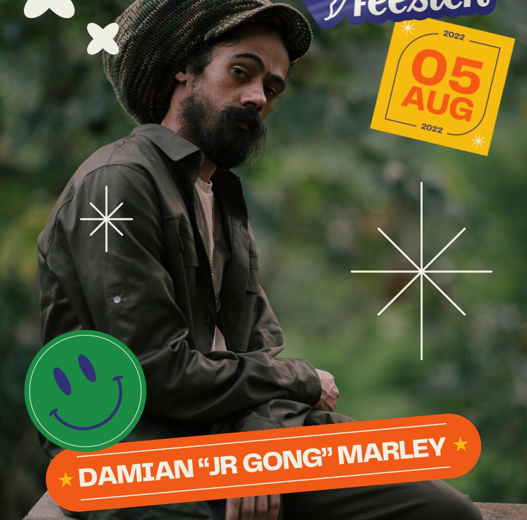 Damian 'Jr Gong' Marley, 't Hof van Commerce, Joost en Chuki Beats openen de Lokerse Feesten van 2022