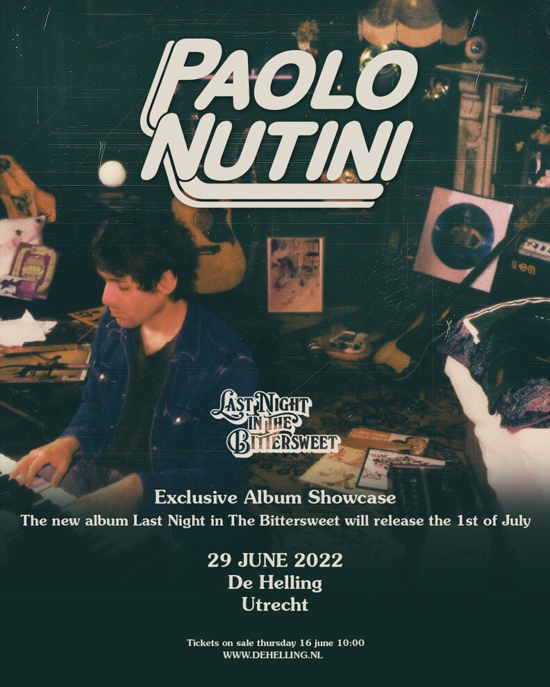 Paolo Nutini kondigt exclusieve showcase in Utrecht aan