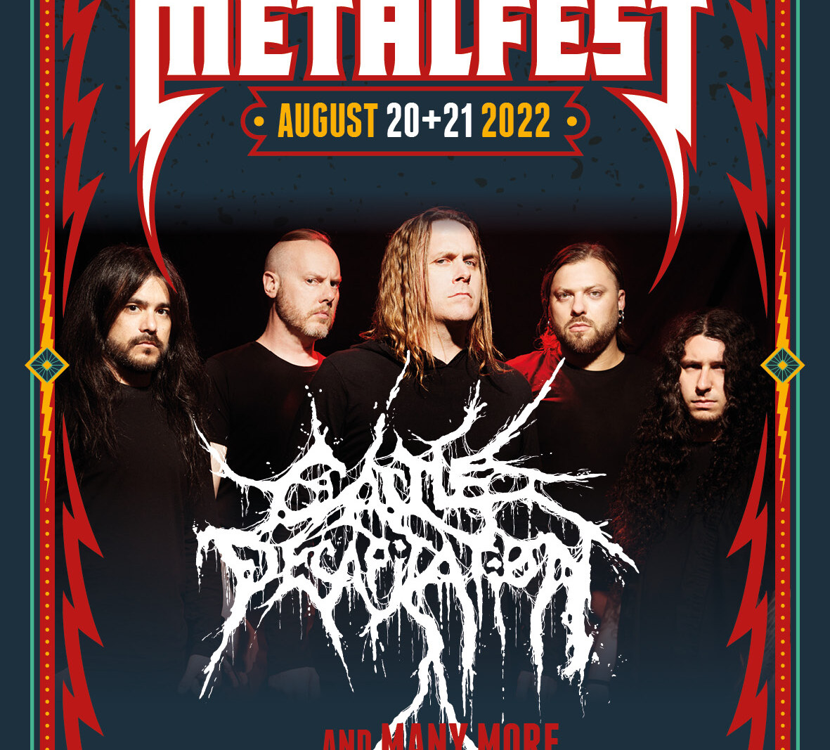 Cattle Decapitation komt naar Dynamo Metalfest 2022