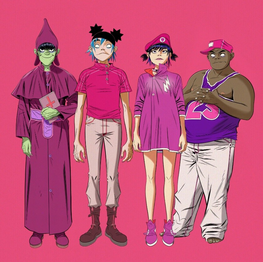 Gorillaz brengt nieuwe single 'Cracker Island' uit