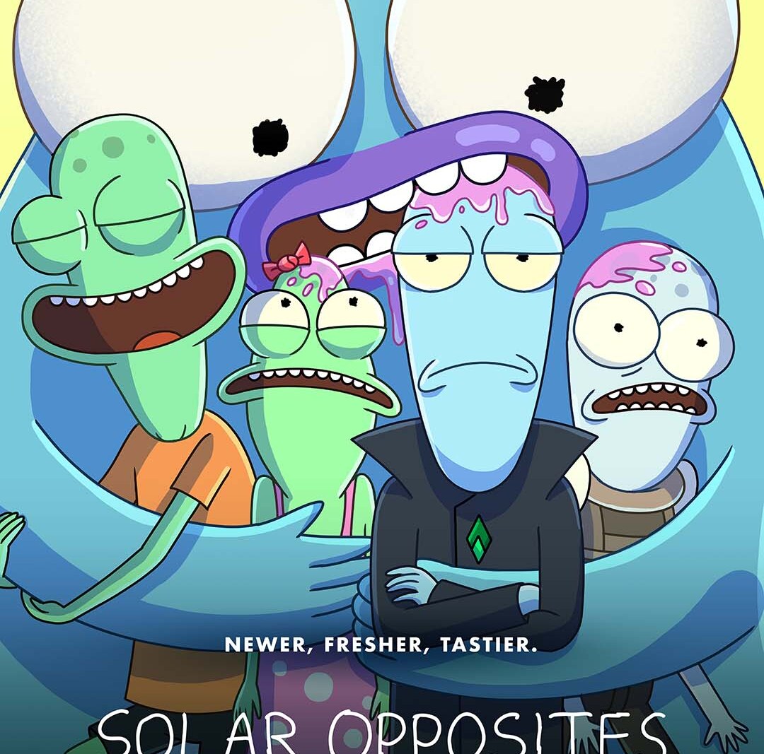 Officiële trailer en key-art voor het derde seizoen van "Solar Opposites"