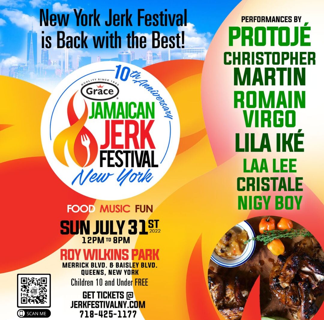 Grace Jamaica Jerk Festival NY Launched with Commemorative Merchandise