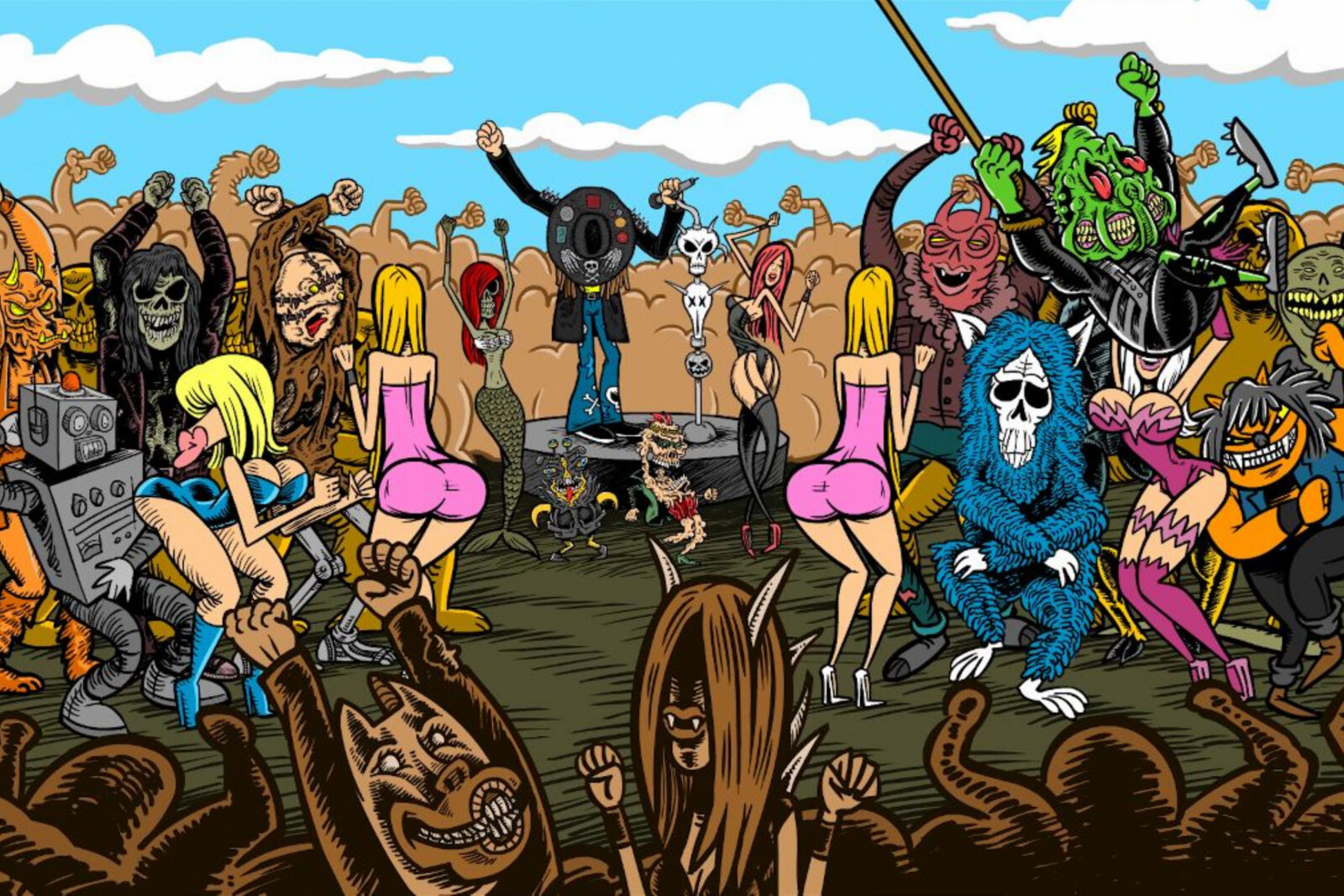 Rob Zombie releases new music video for "Shake Your Ass - Smoke Your Grass"