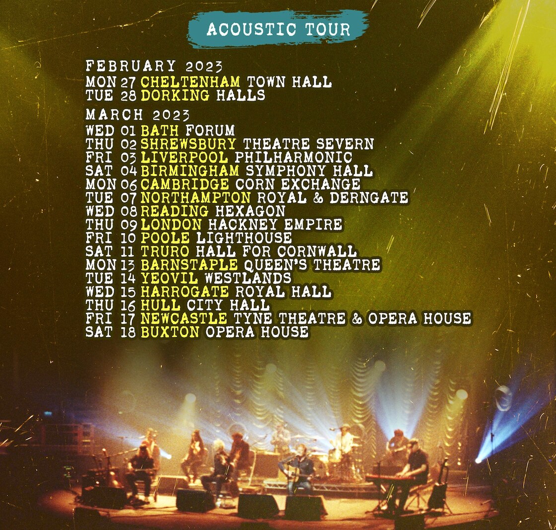 Levellers announce 2023 Acoustic Tour of UK Theatres