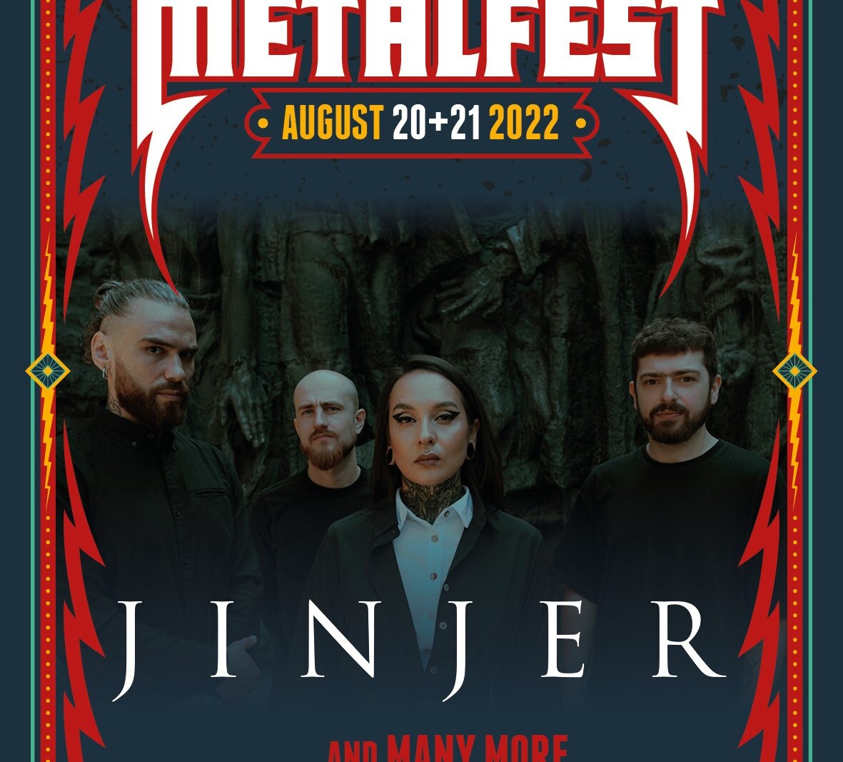 Jinjer komt terug naar Dynamo Metalfest 2022