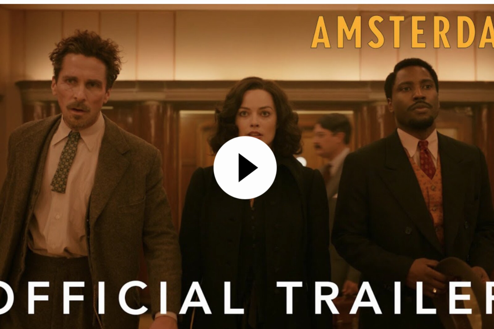 Ontdek de eerste trailer voor "Amsterdam" van David. O. Russell