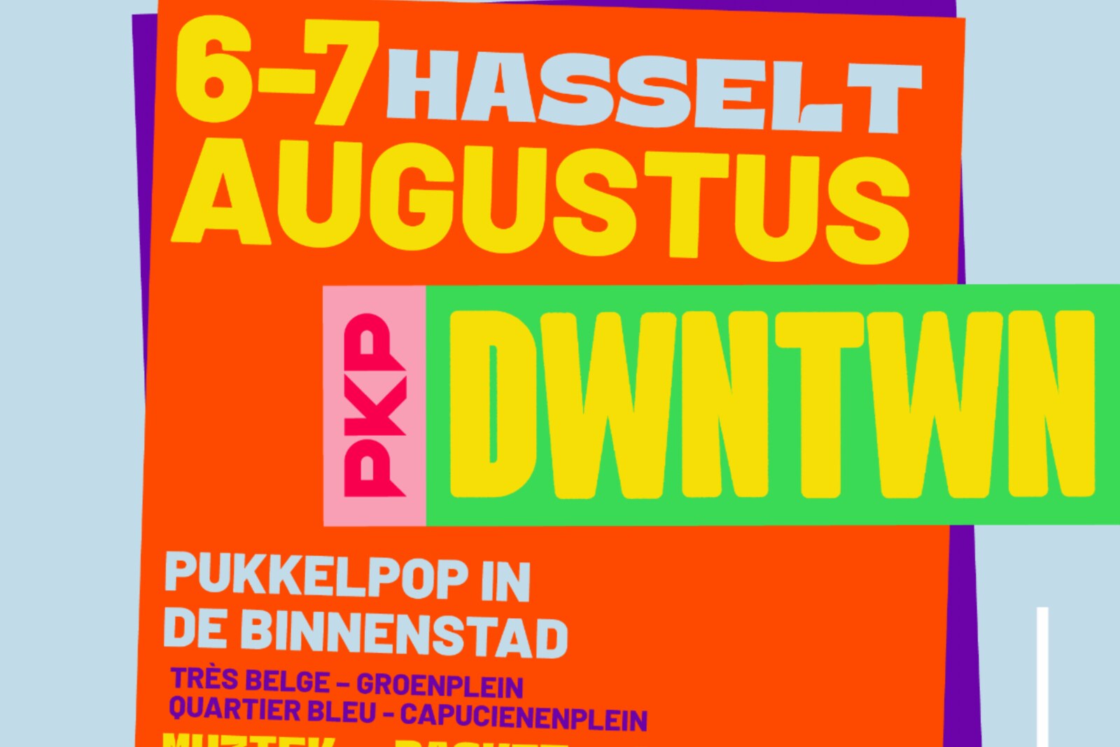 Opnieuw PKP DWNTWN in Hasseltse binnenstad