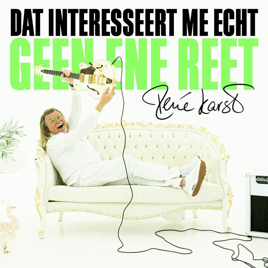 ‘Atje voor de sfeer’-zanger René Karst lanceert opvallende nieuwe single: ‘Dat Interesseert Me Echt Geen Ene Reet!’