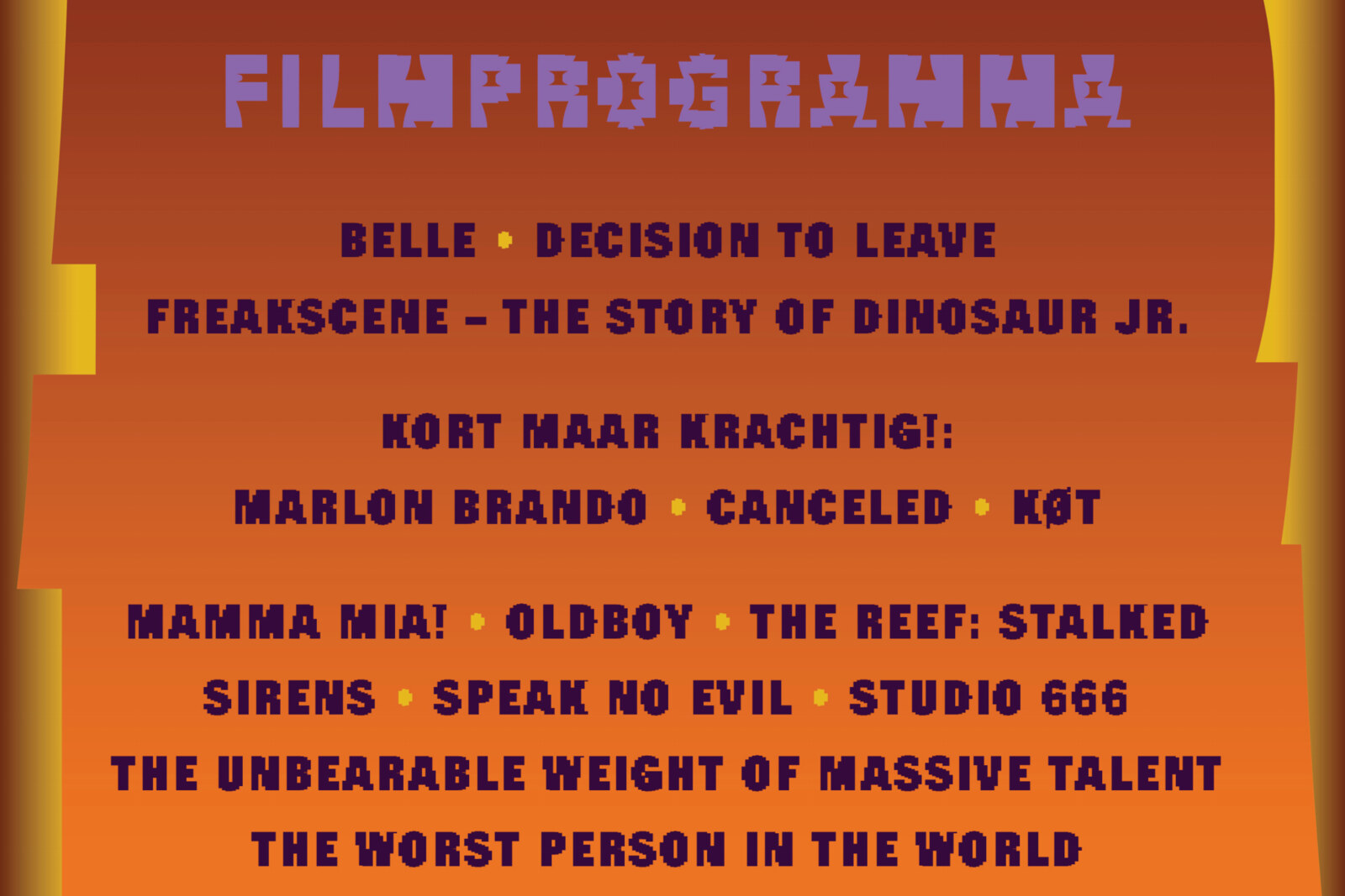 Lowlands lanceert filmprogramma