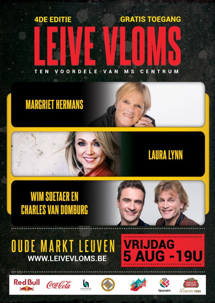 Leive Vloms viert vrijdag de terugkeer van Wim Soutaer, organiseert een recordpoging met Margriet Hermans en kent de ontknoping van Laura Lynn haar muzikale romance
