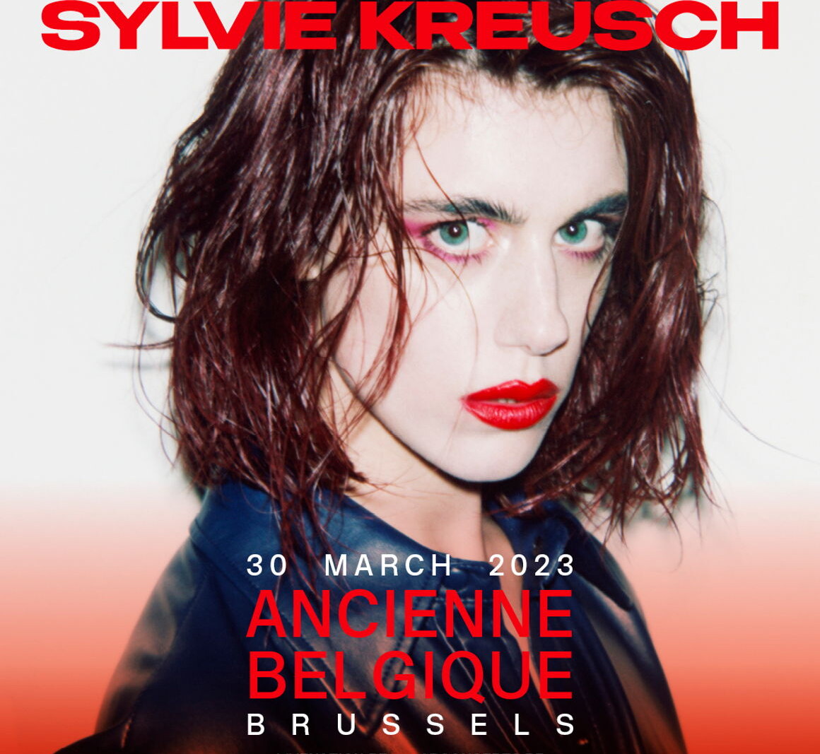 Sylvie Kreusch op 30 maart in Ancienne Belgique in Brussel