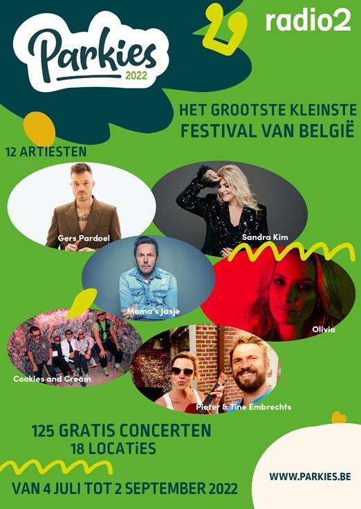 Radio2 Parkies-concerten: "Gooi geen peuken op de grond!" 