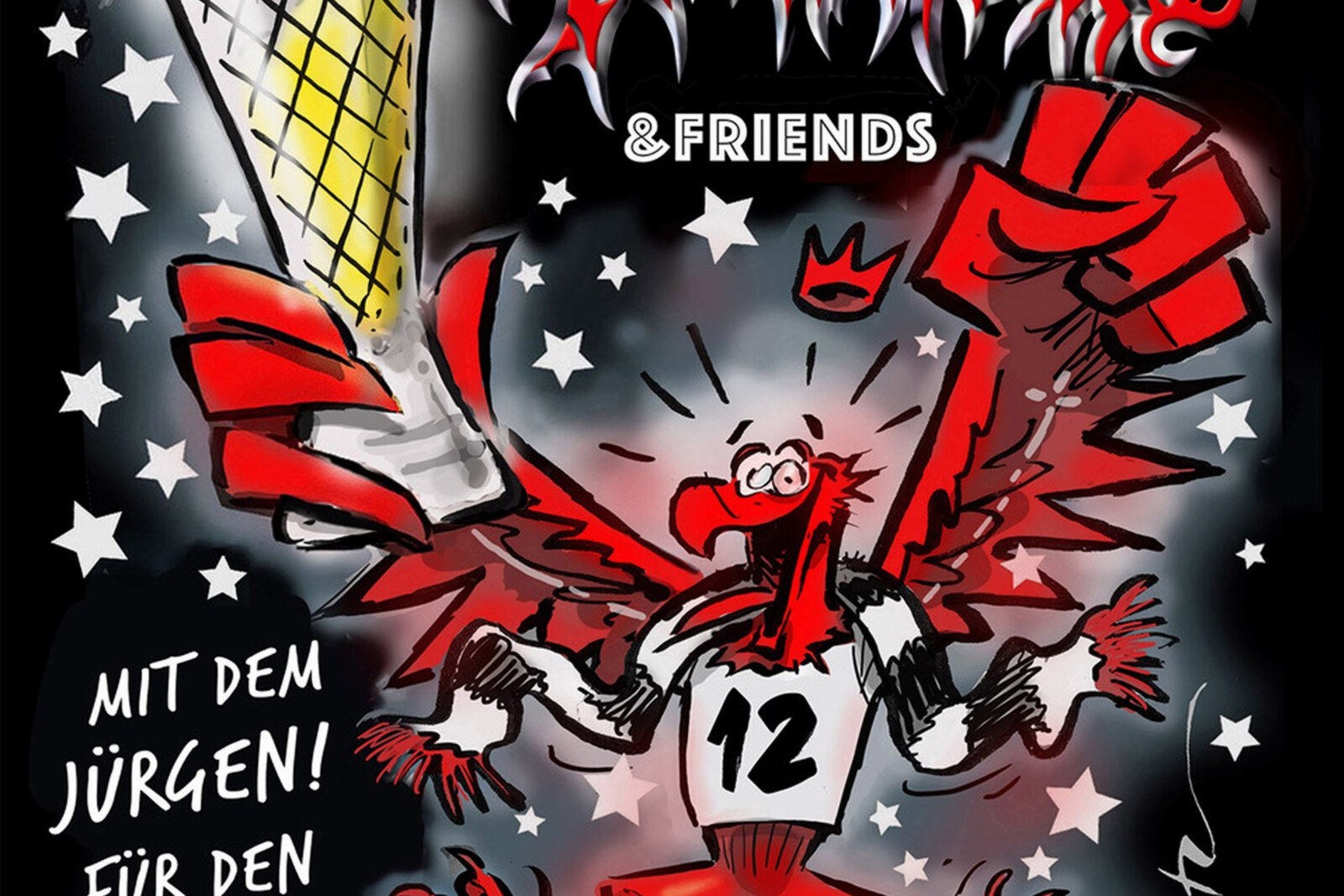 Tankard & Friends releases "Schwarz-Weiß wie Schnee" out now