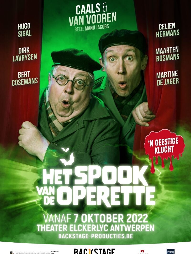 Een topcast met onder andere Hugo Sigal, Celien Hermans en Dirk Lavrysen schittert in ‘Het Spook van de Operette’