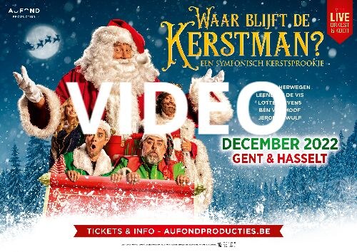 AuFond Producties presenteert het symfonisch kerstsprookje ‘Waar blijft de Kerstman?’ met een verrassende cast!