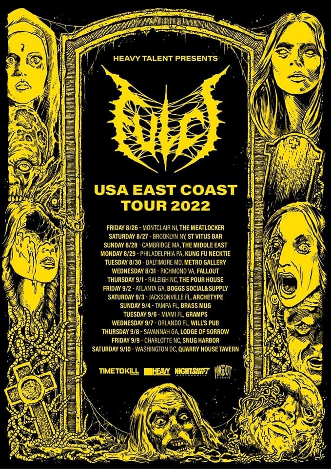 Fulci Italian death metallers premiere "Cemetery / Nightmare” video ahead of US East Coast tour