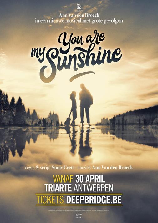Ann Van den Broeck en Stany Crets presenteren eerste eigen musical ‘You Are My Sunshine’ in Theater TriArte